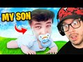 The BOOMER and The KID Play Fortnite Duos!
