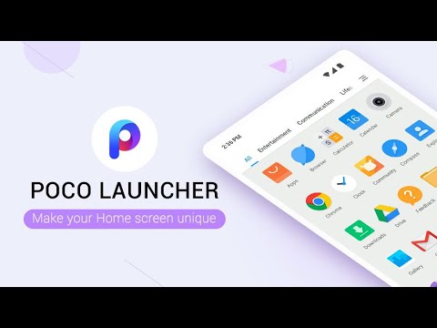 POCO Launcher 2.0 - تخصيص ، جديد وتنظيف