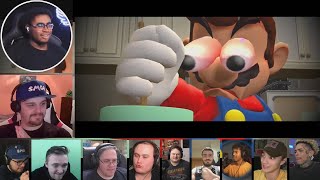 Mario Bakes a ''''Cake'''' [REACTION MASH-UP]#2727