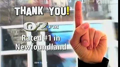 OZ FM Commercial - Number 1 In The Province (2010)