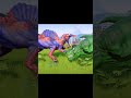 (Jurassic World Evolution🌍)Captain Ultimasaurus VS SpiderMan, Hulk Dinosaurs Fight #shorts