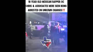Oc Chris getting arrested last night !
