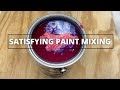Satisfying paint mixing  try to guess the color