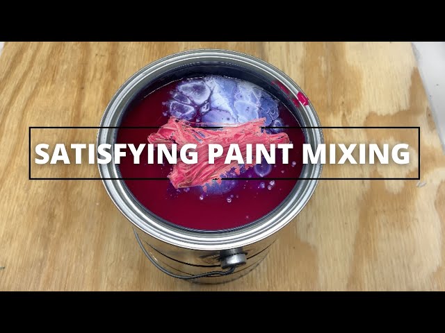 SATISFYING PAINT MIXING | TRY TO GUESS THE COLOR? class=