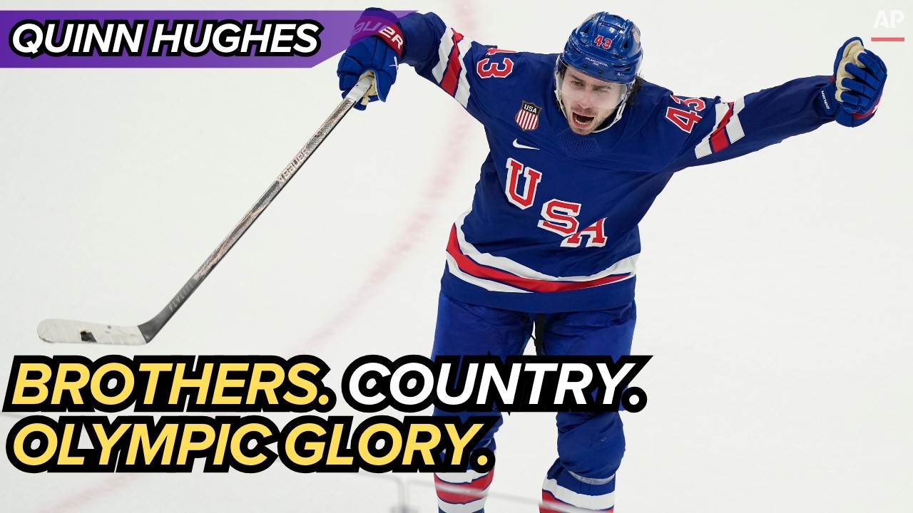 Quinn Hughes on Olympic Pressure: “Desperation Is Extremely High” 🇺🇸