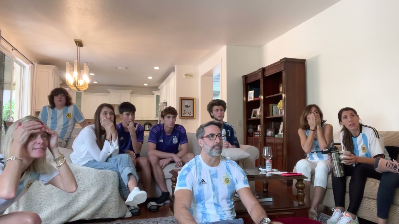 ARGENTINA 3 - FRANCIA 3 (4-2) - Reacción Hinchas Argentinos - Mundial 2022 - Full Alargue + Penales.