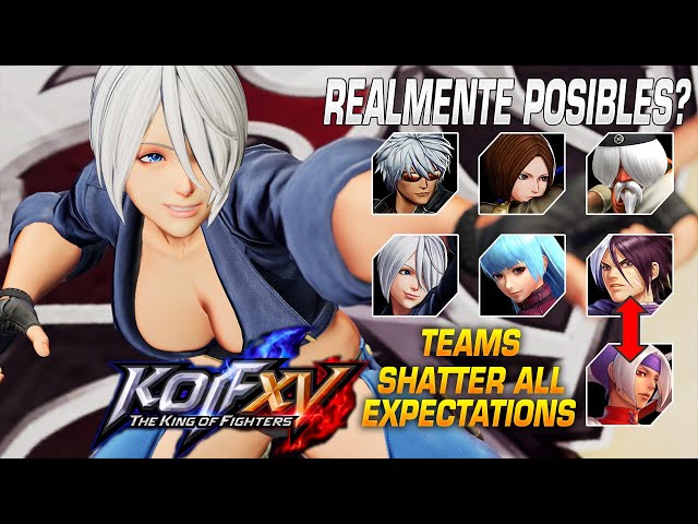 Quebrando expectativas: conheça as equipes de King of Fighters XV