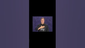 How to sign my and mine #shorts #learnASL #AmericanSignLanguage #signlanguage Learn & retain #ASL
