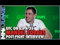 Manuel Torres Breaks Down Violent KO of Frank Camacho | UFC on ESPN 36