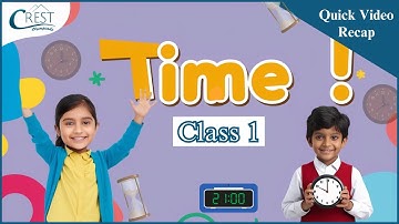 Class 1 Time | Maths Olympiad | CREST Olympiads