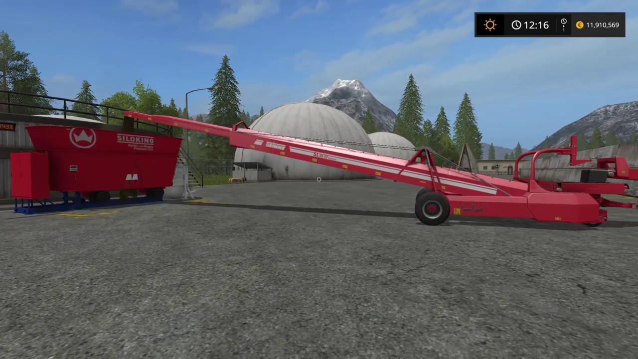 Farming Simulator 17 How to sell all your silage using conveyor belts