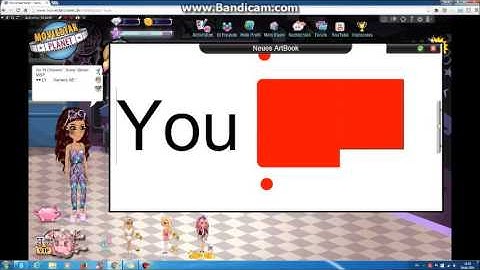 MSP Artbook Tutorial ♥ Youtube Button ♥