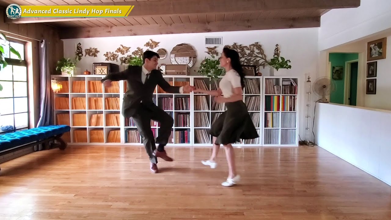 ILHC 2020 - Advanced Classic Lindy Hop - Karine Hermes & Hunter Krikac (Brazil - United States)