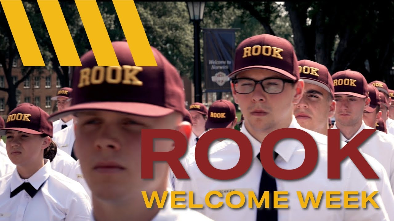 Rook Welcome Week | Military College Life - YouTube
