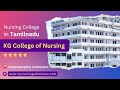 Kg college of nursing  coimbatore  nursing colleges in coimbatore  mynursingadmissioncom