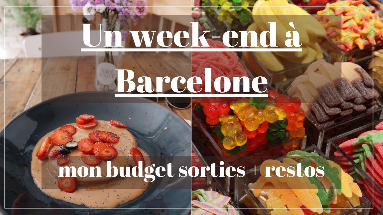 Combien je dépense à Barcelone | la Boquería + petits brunchs | Raval, Sant Antoni et Montjuic