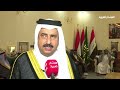 الشيخ سعد حامد المطلوب المعموري يعايد العراقيين جميعا في عيد الفطر المبارك