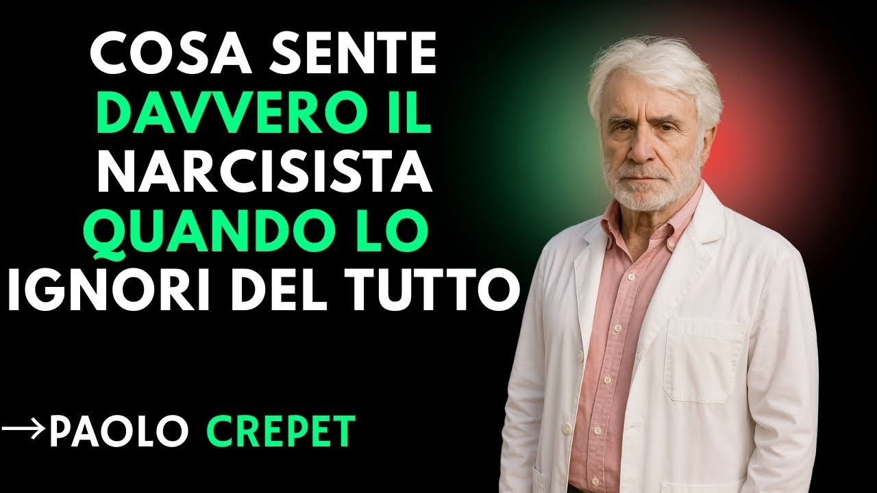 Cosa sente davvero il narcisista quando lo IGNORI del tutto | ISPIRATO DA PAOLO CREPET |