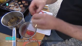 Poêlée de coques, courges et carottes, et chips de sarrasin by Midi en France 1,263 views 5 years ago 5 minutes, 32 seconds