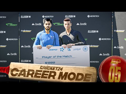 Man of the Match! - Cricket 24 My Career Mode #5