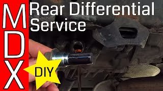 2015 MDX Rear Differential Fluid Change