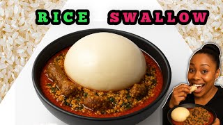 Forget Fufu & Eba: Try This Rice Swallow Instead  screenshot 2