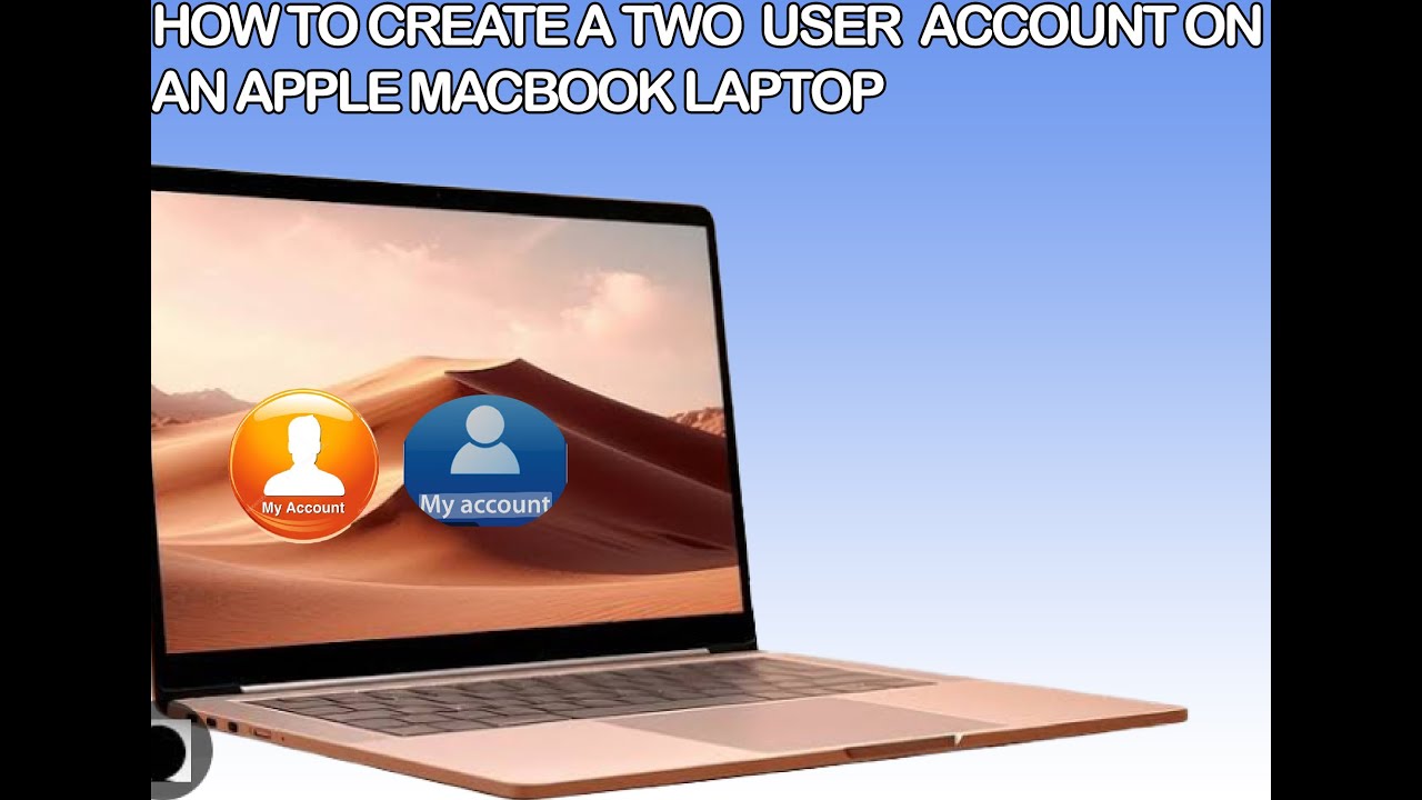 How To Create A New User Account On An Apple Macbook Laptop #asmr # ...