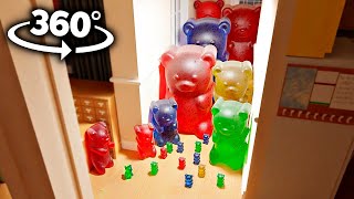 360° GUMMY BEARS IN YOUR HOUSE! VR screenshot 5