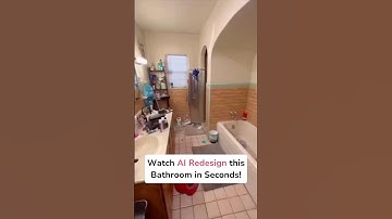 Try Foyr Ideate now and transform your bathroom! Link in Bio! #ai #aiinterior #foyrneo #interior