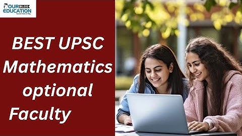 BEST UPSC Mathematics optional Faculty#civilserviceexam#plutusias
