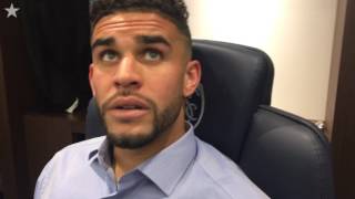 Sporting KC striker Dom Dwyer on his right-footed goal