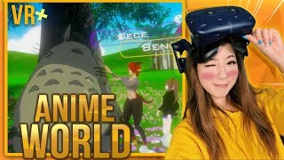 I VISITED ANIME WORLD!! | VR Chat | HTC Vive | Stream Funny Moments