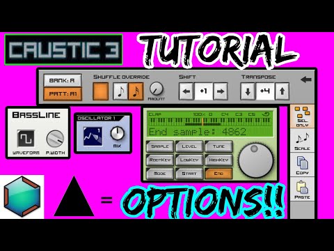 Caustic Triangle Options Tutorial