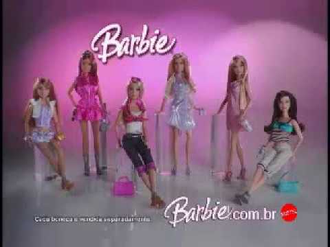 Barbie Fashion Fever Poseable dolls commercial (Brazilian version, 2008)