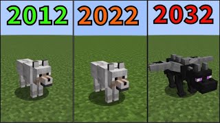 Minecraft In 2012 VS 2022 VS 2032