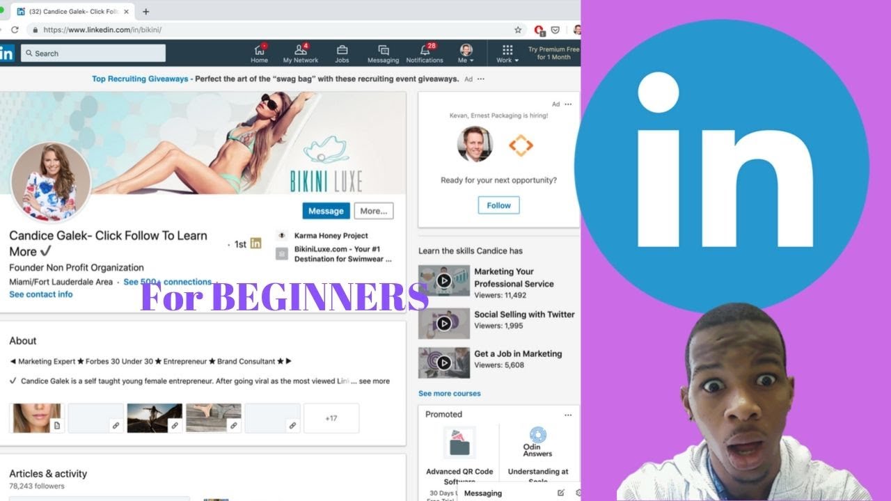 How to use & network on Linkedin if you dont Understand it - YouTube