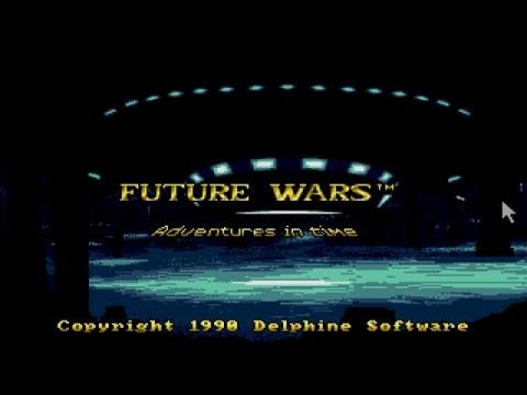 Future Wars gameplay (PC Game, 1989)
