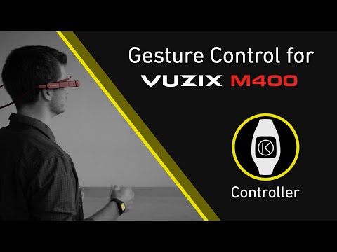 Gesture Control for Vuzix Smartglasses M400 and Blade with Kinemic Band - video from Kinemic