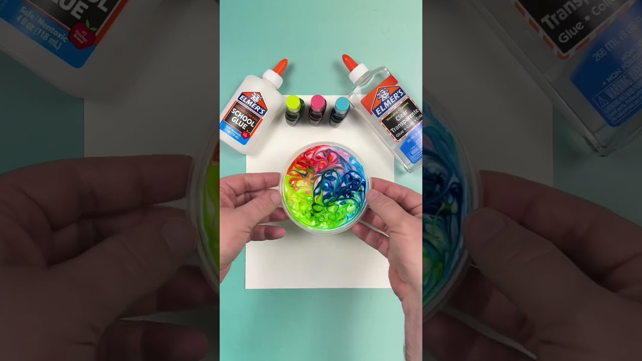 Easy DIY Sun Catcher Using Clear And School Glue Colorful Craft For Kids