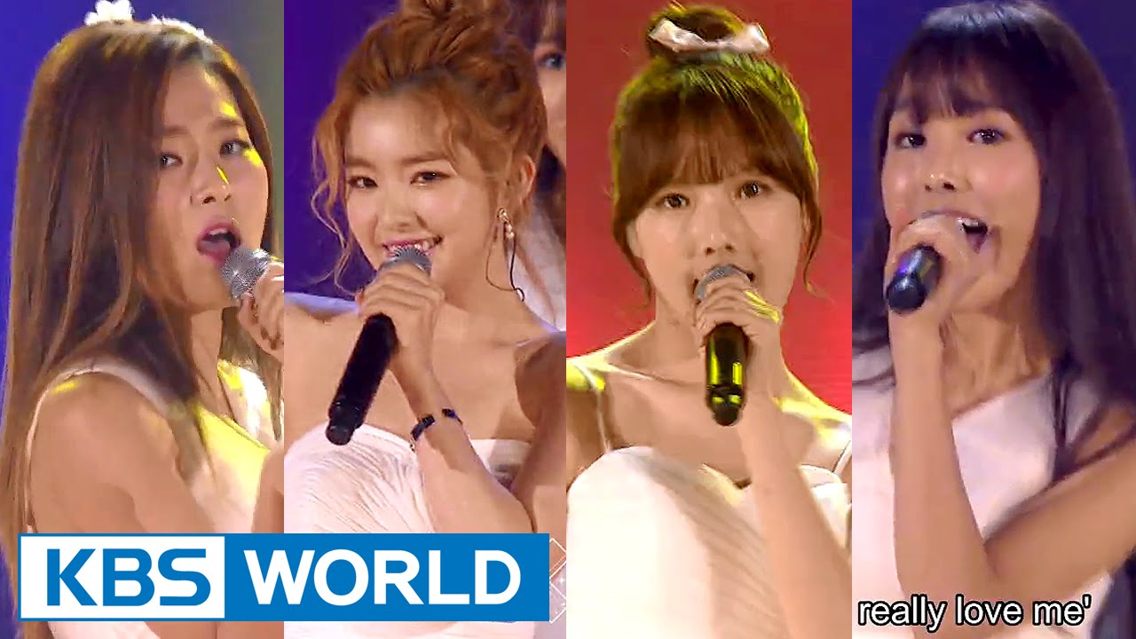 Irene & Seulgi & Yerin & Yuju - I Don't Know What Love Is Yet [2015 KBS Song Festival / 2016.01.23]