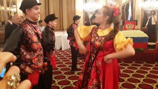 Ensemble of Russian folk dance \