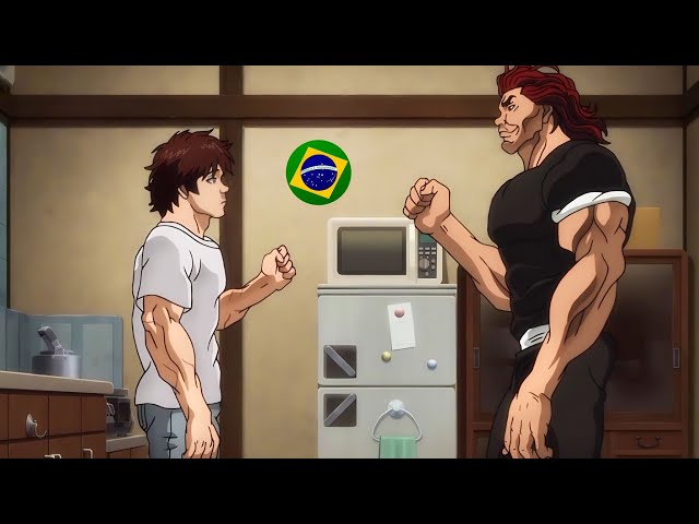 VEM CÁ PRO PAPAI FAZER CARINHO BAKI! KKKKKK 🤣 ( Baki Hanma 2