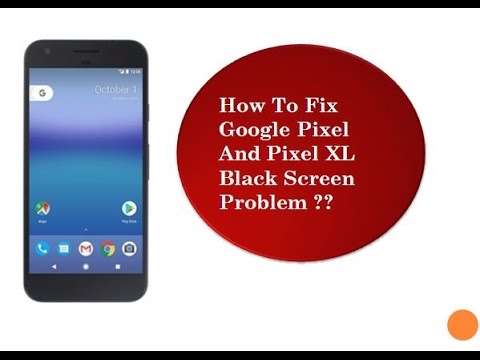 google pixel black screen