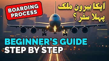 FIRST TIME INTERNATIONAL FLIGHT? Best Beginner’s GUIDE How to do Boarding on Airport - STEP by STEP