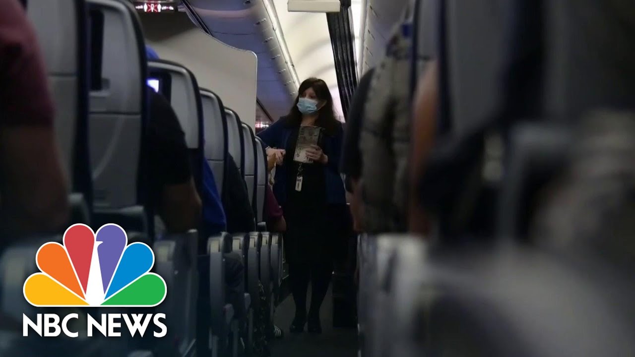 Flight Attendants Struggle With Covid, Layoffs And Anti-Maskers | NBC News NOW‌‌