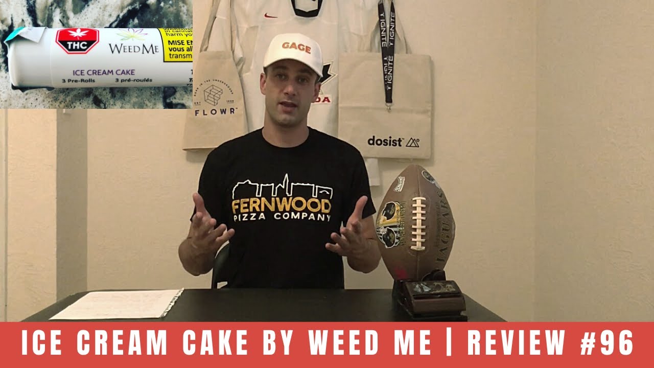 ICE CREAM CAKE (Pre Roll) by Weed ME Review 96 YouTube