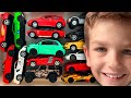 Mark and many car videos for kids