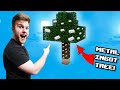 I Made A Tree That Drops METAL INGOTS! | Minecraft