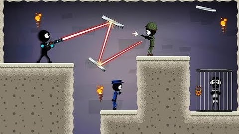 Stickman Shooter: Elite Strikeforce Part 1 (by Stickman 3d Champs) / Android Gameplay HD