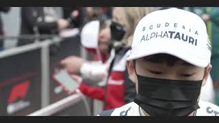 Pierre Gasly and Yuki Tsunoda Post-race Interview I 2021 Emilia-Romagna GP